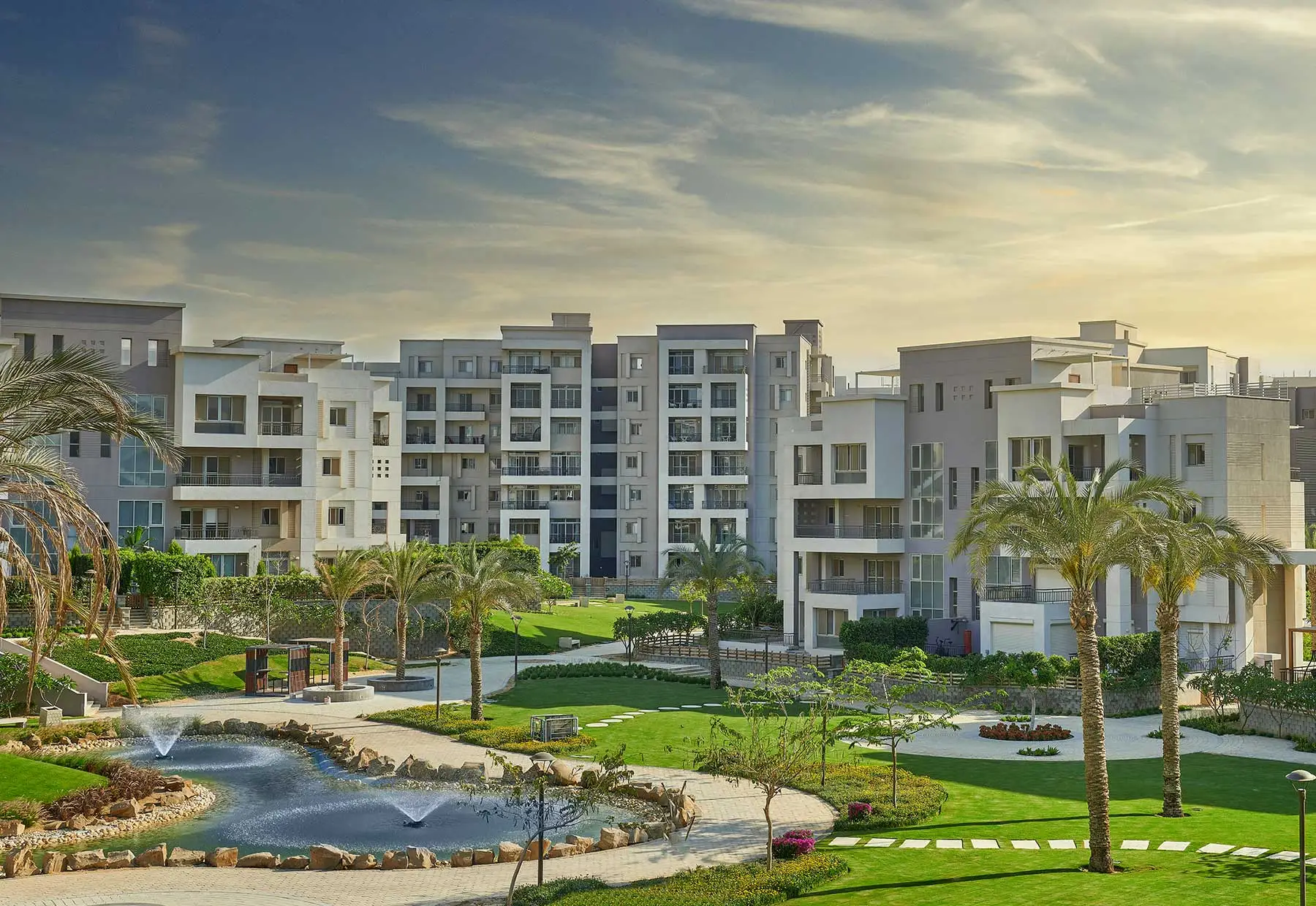 Cairo Festival city living compound