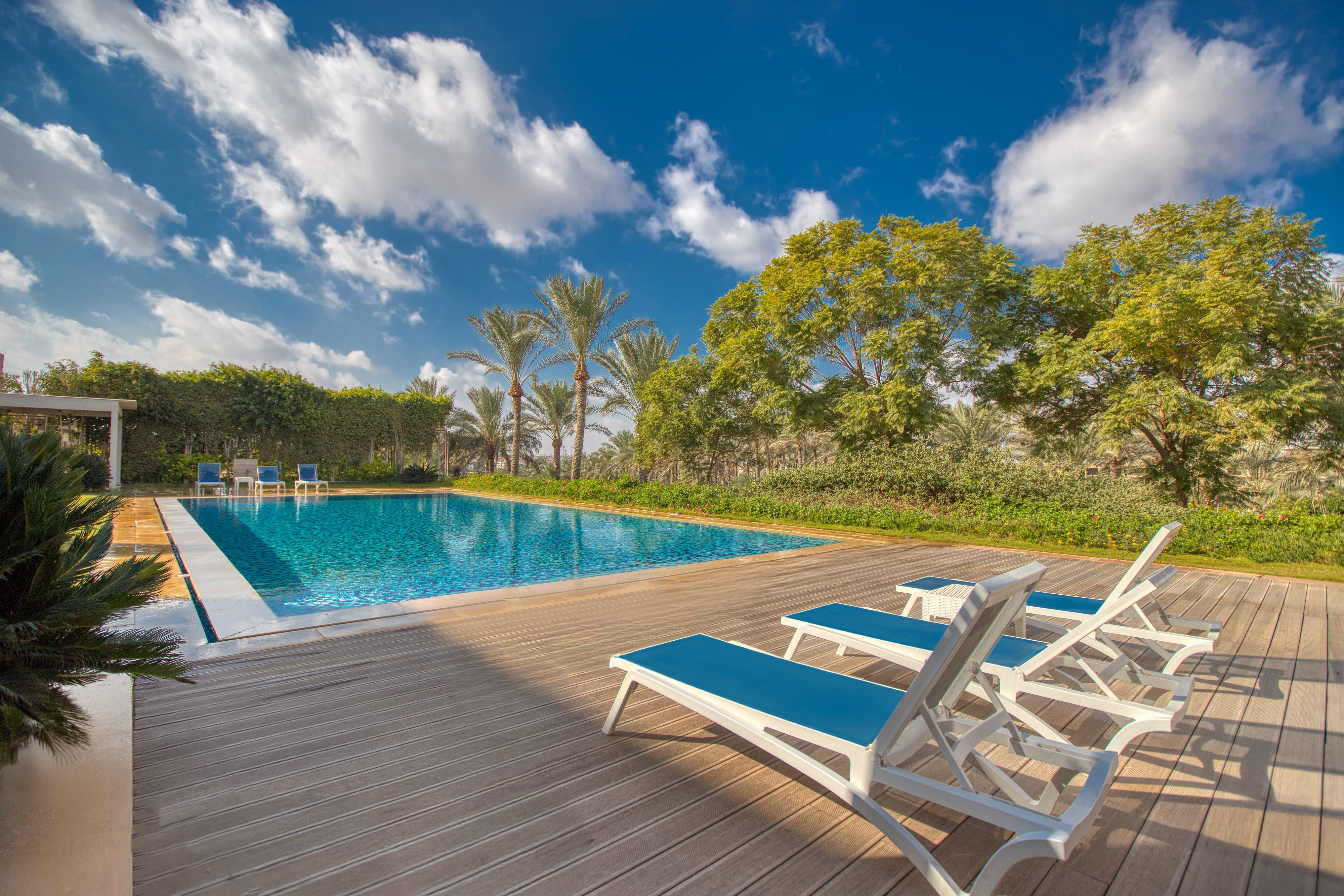 Swimming pool view