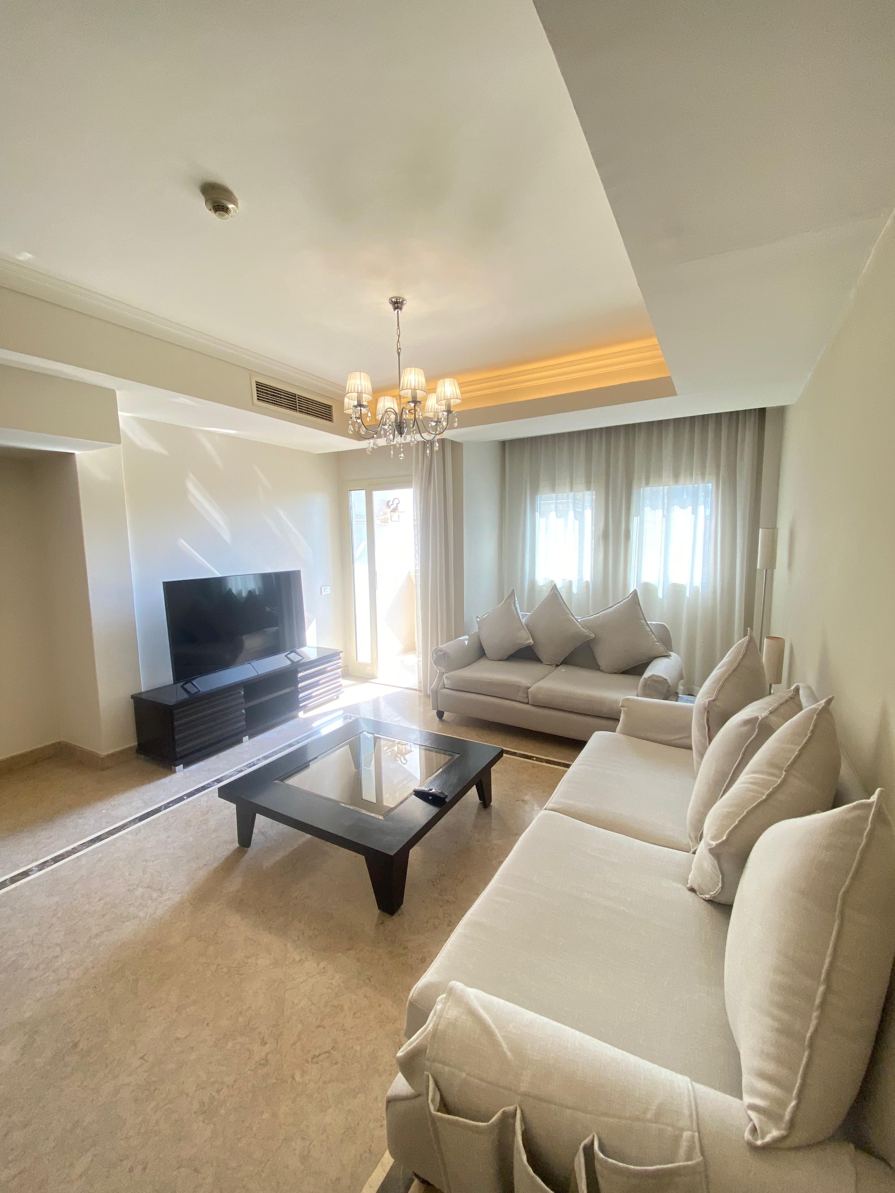 2 bedroom apartment side pool view 